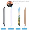 HUKONHEP 5x10 Black Picture Frames, Photos Frame with Plexiglass, Wall