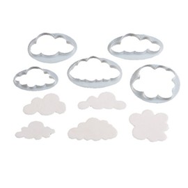 1 FMM Clouds Plastic Cookie Cutter Set
