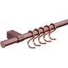 Gedotec Design Kitchen Railing Wall Rail System | Brass Bronze