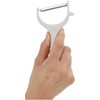Takagi Vegetable Cut Stainless Steel Peeler, Angled Blade, With Potato