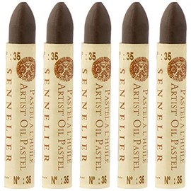 Sennelier Oil Pastel, Raw Umber