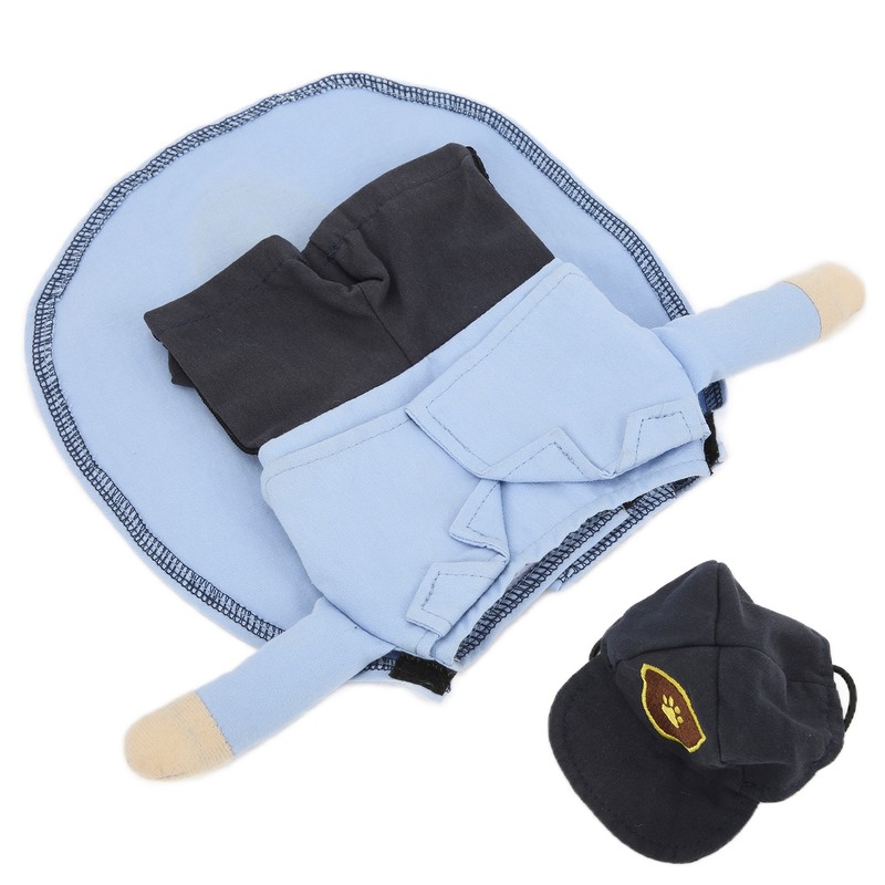 Pet Mail Carrier Costume Soft Funny Costumes Pet Suit with