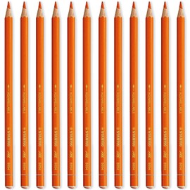 STABILO All Watercolour Effect Pencil Pack of 12 Pencils - Orange