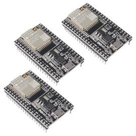 AITRIP 3 Pack for ESP32-DevKitC core Board ESP32 Development Board ESP32-WROOM-32U for Arduino IDE (ESP32-WROOM-32U) (ESP32-WROOM-32U)