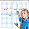 Laffunz Giant Magnetic XY Coordinate Grid Paper Dry Erase Large