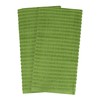 Ritz 012930 Royale Collection Solid Kitchen Towel Set, 2-Piece, Cactus