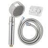 Turbine Fan Shower Head Shower Hose High Pressure 360 °