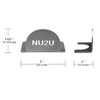 NU2U Products Pizza Oven Flame Tamer & Flame Gaurd and