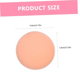 FRCOLOR 4pcs Lady Makeup Powder Reusable Soft Compact Dry Wet Cosmetic for Gentle Skin