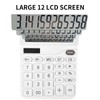 Gvolatee Calculator, Desktop Calculator with 12 Digit Large LCD Display,