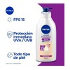 Crema Corporal Nivea Protección Solar Vitamina Fps 1lt