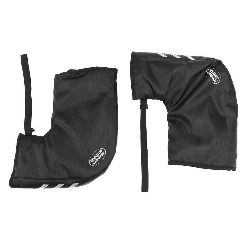 One Pair Bike Handlebar Gloves Waterproof Reflective Bike Handlebar Hand