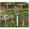 Soil Sample Probe Stainless Steel T Handle Soil Test Kits