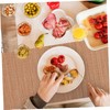 Mobestech 1Pc Bamboo Table Runner Tea Mat and Table Placemat