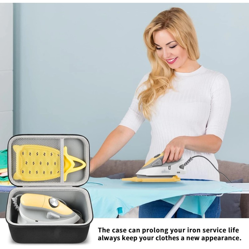 GWCASE Portable Black Mini Iron Storage Case For Oliso M2