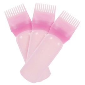 WOONEKY Root Comb Applicator Bottle Hair Oil Applicator Hair Dye 3pcs Set and Dyeing