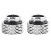 Richer-R 2 x Water Cooling G1 / 4 Screws, Copper