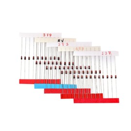 DollaTek 300Pcs (2V ~ 39V) 30 values 1/2W 0.5W Zener Diode set mixed assortment KIT