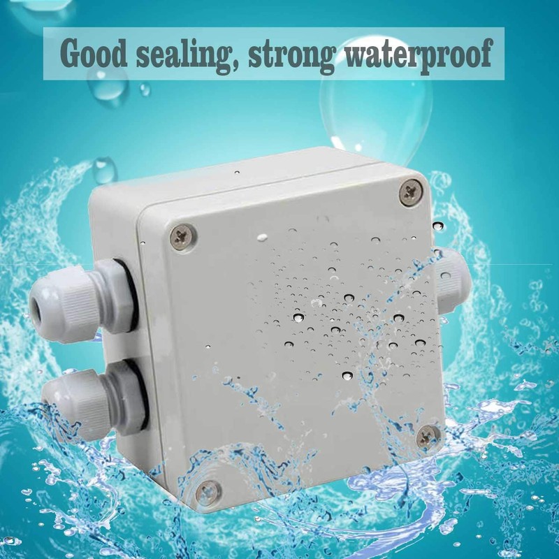 LWLWA Junction Box ABS, White IP66 Waterproof Junction Box, Outdoor