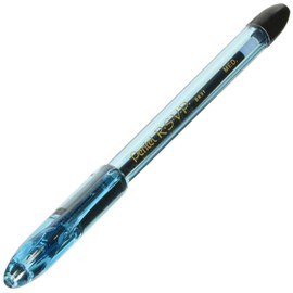 Pentel Razzle Dazzel™ R.S.V.P.® Ballpoint Pen, Medium Point, Blue Barrel, Black Ink (PENBK91RDCA) Category: Ballpoint Stick Pens