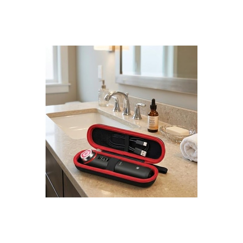 Hard EVA Carrying Case Compatible with Medicube Age-R Booster Pro，Mini