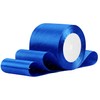 Blue Satin Ribbon, 3 Inches x 25 Yards Solid Solid
