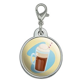 GRAPHICS & MORE Root Beer Float Chrome Plated Metal Pet Dog Cat ID Tag