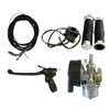 jtfrkope Handlebar Grip Set & Throttle Cable Clutch Cable kit