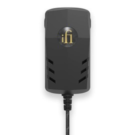 iFi iPower2 - Low Noise, Ultra Clean Audiophile DC Power Supply - Active Noise Reduction II - Braided Cable - 5 DC Plug Adapters - Update Your Audio/Video/Electronics [15V/1.2A]