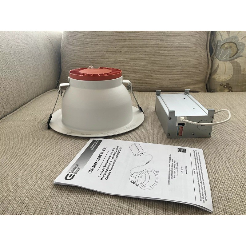 Commercial Electric 8’’LED Recessed Light Kit -1005126735 White