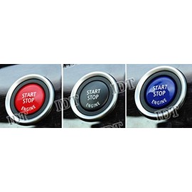 IDT Mini Waste DB System Supra Push Start Switch Red Replacement Type Start Button Engine Start Cover Interior Panel Light Transmission Type Parts A90 Toyota New SUPRA (Push Start Button Red)