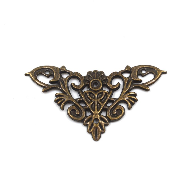 Geesatis 20 Pack Bronze Decorative Corner Cover Furniture Corner with