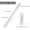 Umaki Wallpaper Tools Plastic Smoother, 21cm+10cm Felt Squeegee and Trimming
