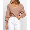BTFBM Off The Shoulder Sweater for Women Winter Fall Fashion