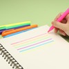 PATIKIL 12 Pack Yellow Highlighter Pen Neon Clear View Bright
