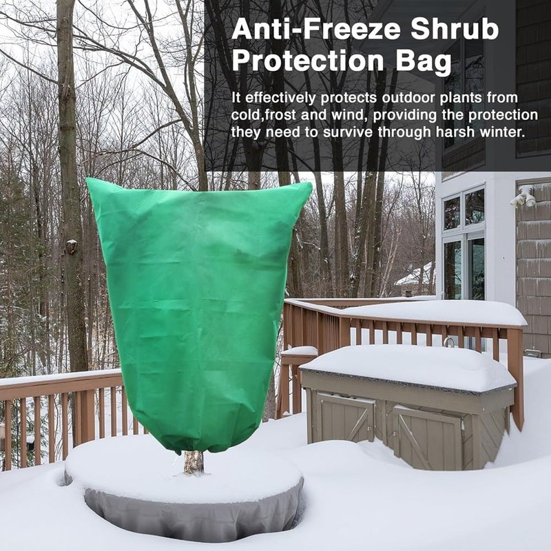 ZENWORYS 2 Packs Plant Covers Freeze Protection Large Frost Blankets