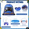 140 Pcs Video Game Party Favors Gamer Birthday Supplies