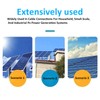 Solar Panel Connectors,3 to 1 High Current Carrying Capacity Solar