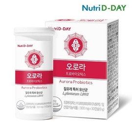 Nutri-D Day Aurora Probiotics Vaginal Lactobacillus 1 30 Capsules / 뉴트리디데이 오로라 프로바이오틱스 질유래유산균 1개 30캡슐