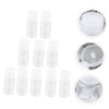 Ipetboom 24 Pack Travel Toiletry Bottles Compliant Flip Top Lotion