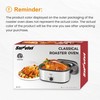 Sunvivi 24 Quart Electric Roaster with Removable Pan,Electric Turkey Roaster