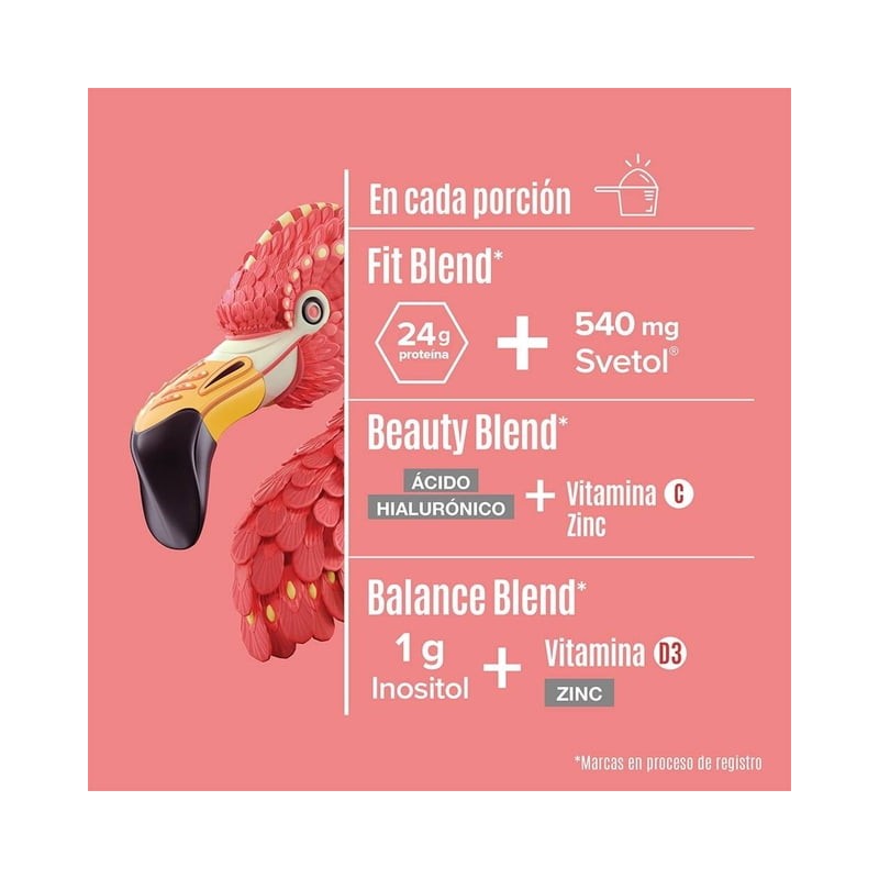 Suplemento alimenticio Birdman Fitmingo vainilla 510 g