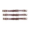 Leather Buckle Bikers Vest Extender for Mc Jacket Real Leather-3