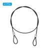 PATIKIL 2Ft Safety Cable Lock, 6 Pack Stainless Steel 2mm