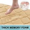 OLANLY Memory Foam Bath Mat Rug 24x16, Ultra Soft Non