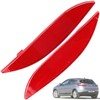 Twowinds Bumper Reflector Compatible with Renault Megane III, Reflectors Reflector