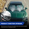 Lyxheth 2PCS Car Front Windshield Washer, Windshield Sprayer Nozzle, Windshield
