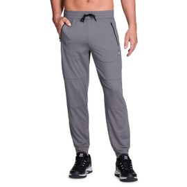 Avalanche Men's Joggers Lightweight Sweatpants Buttery Soft Quick Dry Stretch Jersey Full Length Jogger with Pockets for Hik