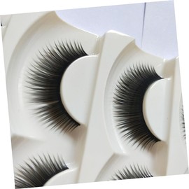 Healeved 5 Pairs Natural Long False Eyelashes Extension Kit Thick Lash Extensions for Makeup Fashion False Lashes for Party