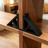 Soporte fácil de usar, instalar, negro